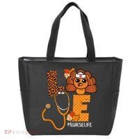 Love Thanksgiving Cute Nurse Life Tote Bag thumb 0