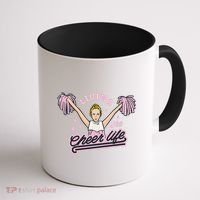 Living The Cheer Life Coffee Mug thumb 1