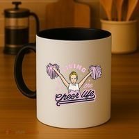 Living The Cheer Life Coffee Mug thumb 4