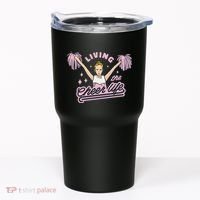 Living The Cheer Life Tumbler thumb 0
