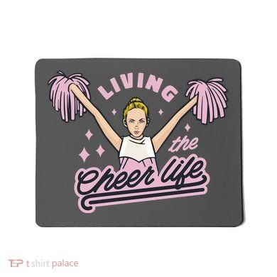 Living The Cheer Life Mousepad