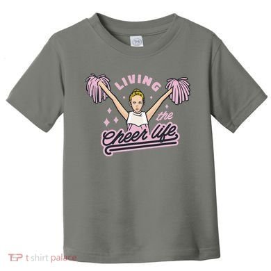 Living The Cheer Life Toddler T-Shirt