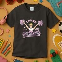Living The Cheer Life Kids T-Shirt thumb 3