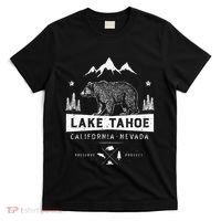 Lake Tahoe California Nevada Vintage Bear T-Shirt thumb 0