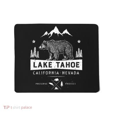 Lake Tahoe California Nevada Vintage Bear Mousepad