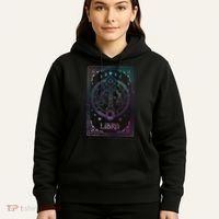 Libra Tarot Card September October Birthday Astrology Zodiac Hoodie thumb 5