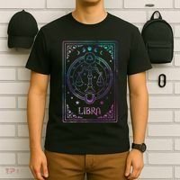 Libra Tarot Card September October Birthday Astrology Zodiac T-Shirt thumb 6