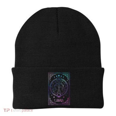 Libra Tarot Card September October Birthday Astrology Zodiac Beanie