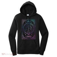 Libra Tarot Card September October Birthday Astrology Zodiac Women's Hoodie thumb 0