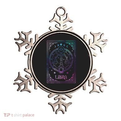 Libra Tarot Card September October Birthday Astrology Zodiac Ornament