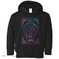Libra Tarot Card September October Birthday Astrology Zodiac Toddler Hoodie thumb 0