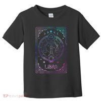 Libra Tarot Card September October Birthday Astrology Zodiac Toddler T-Shirt thumb 0