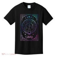Libra Tarot Card September October Birthday Astrology Zodiac Kids T-Shirt thumb 0
