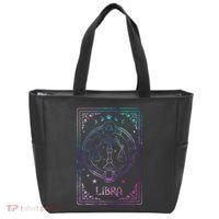 Libra Tarot Card September October Birthday Astrology Zodiac Tote Bag thumb 0