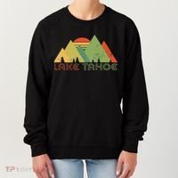 Lake Tahoe California Nevada Mountain Skiing Ski CA Women's Sweatshirt thumb 0