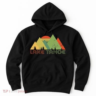 Lake Tahoe California Nevada Mountain Skiing Ski CA Hoodie
