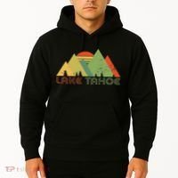 Lake Tahoe California Nevada Mountain Skiing Ski CA Hoodie thumb 2