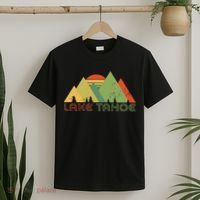 Lake Tahoe California Nevada Mountain Skiing Ski CA T-Shirt thumb 2