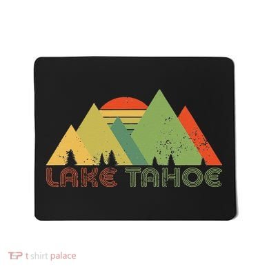 Lake Tahoe California Nevada Mountain Skiing Ski CA Mousepad