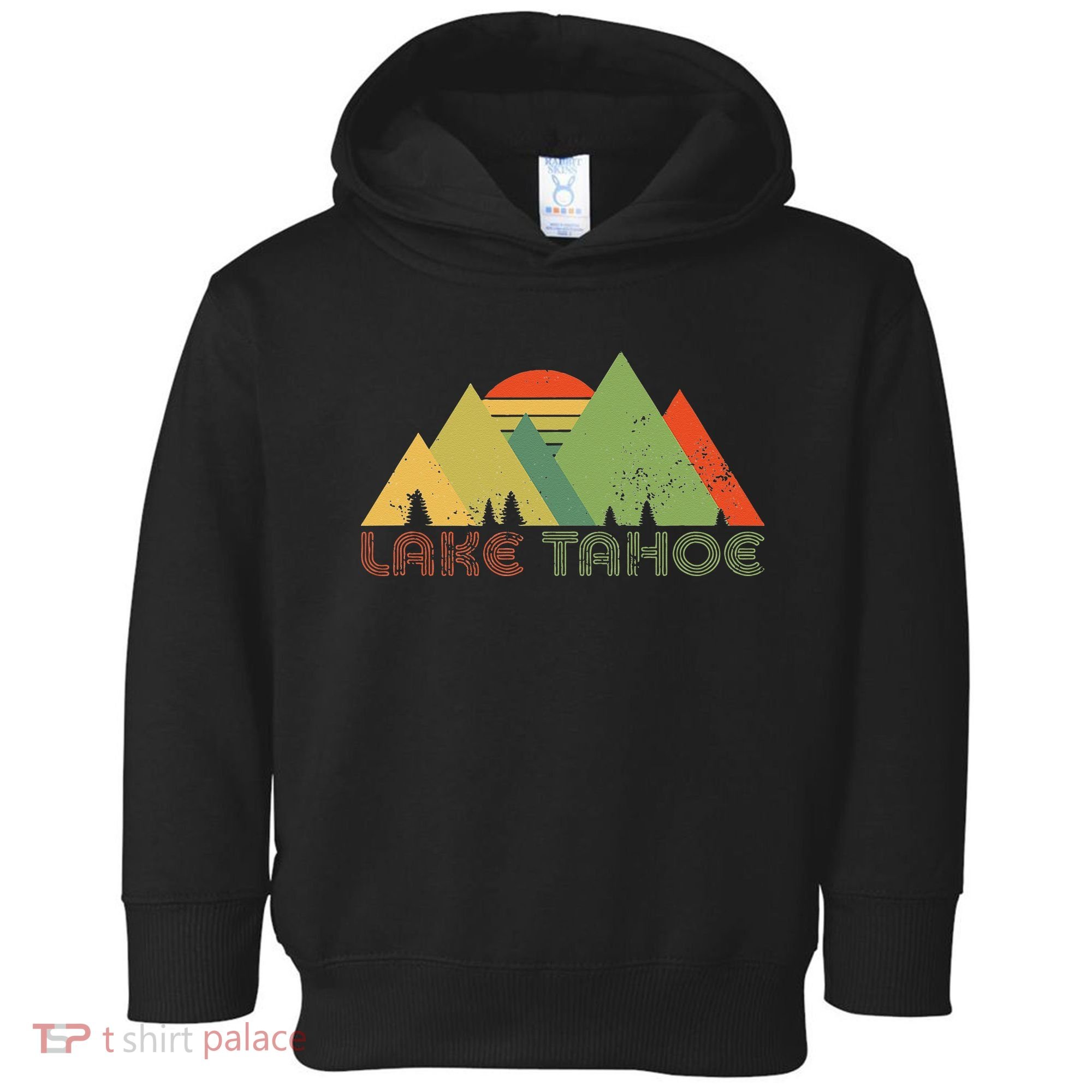 Lake Tahoe California Nevada Mountain Skiing Ski CA Toddler Hoodie