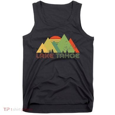 Lake Tahoe California Nevada Mountain Skiing Ski CA Tank Top