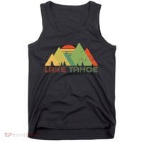 Lake Tahoe California Nevada Mountain Skiing Ski CA Tank Top thumb 0