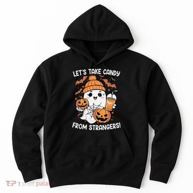 LetS Take Candy From Strangers Funny Halloween Hoodie