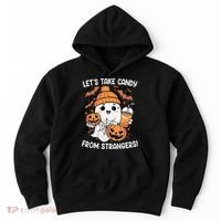 LetS Take Candy From Strangers Funny Halloween Hoodie thumb 0