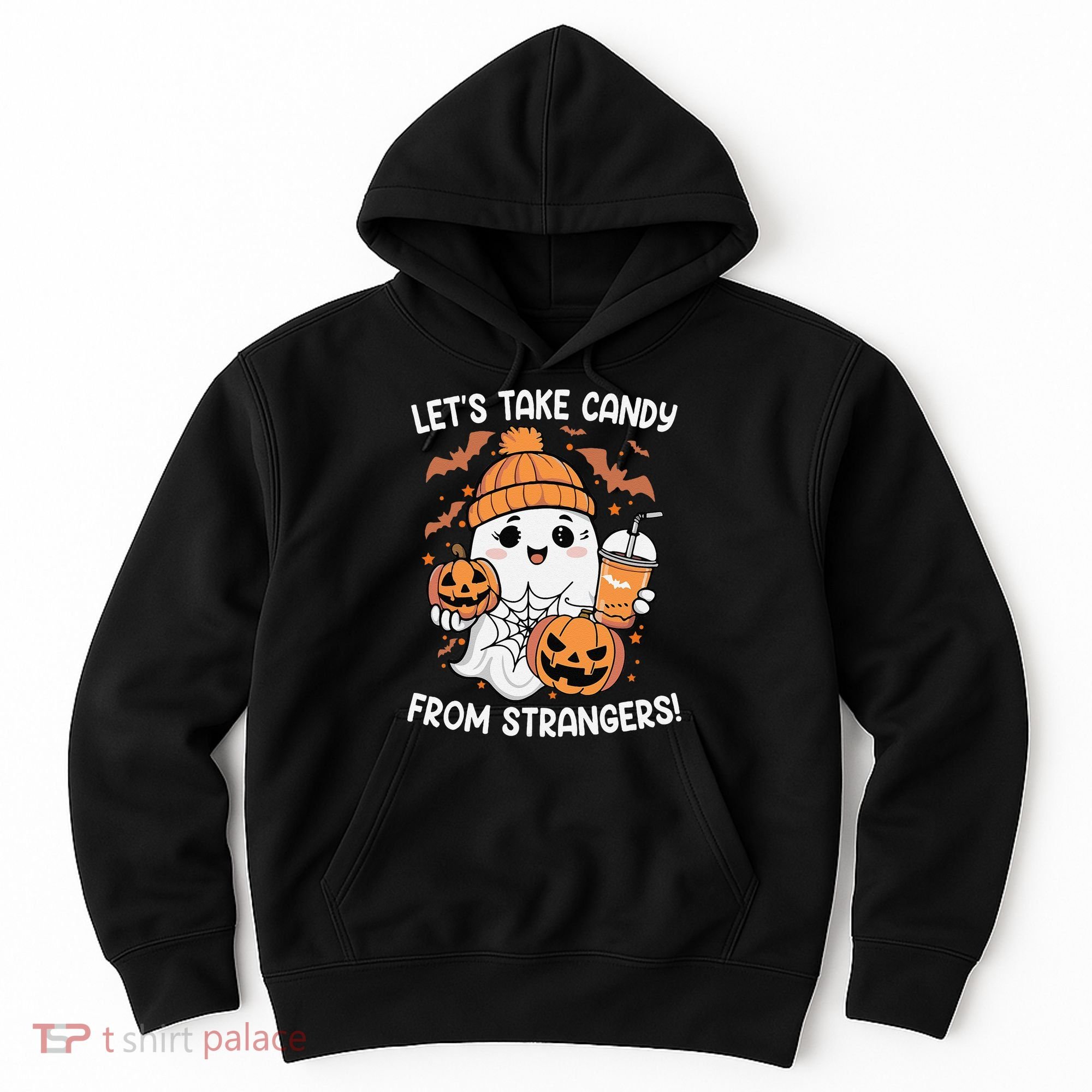 LetS Take Candy From Strangers Funny Halloween Hoodie