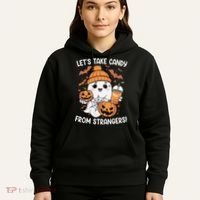 LetS Take Candy From Strangers Funny Halloween Hoodie thumb 5