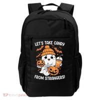LetS Take Candy From Strangers Funny Halloween Backpack thumb 0