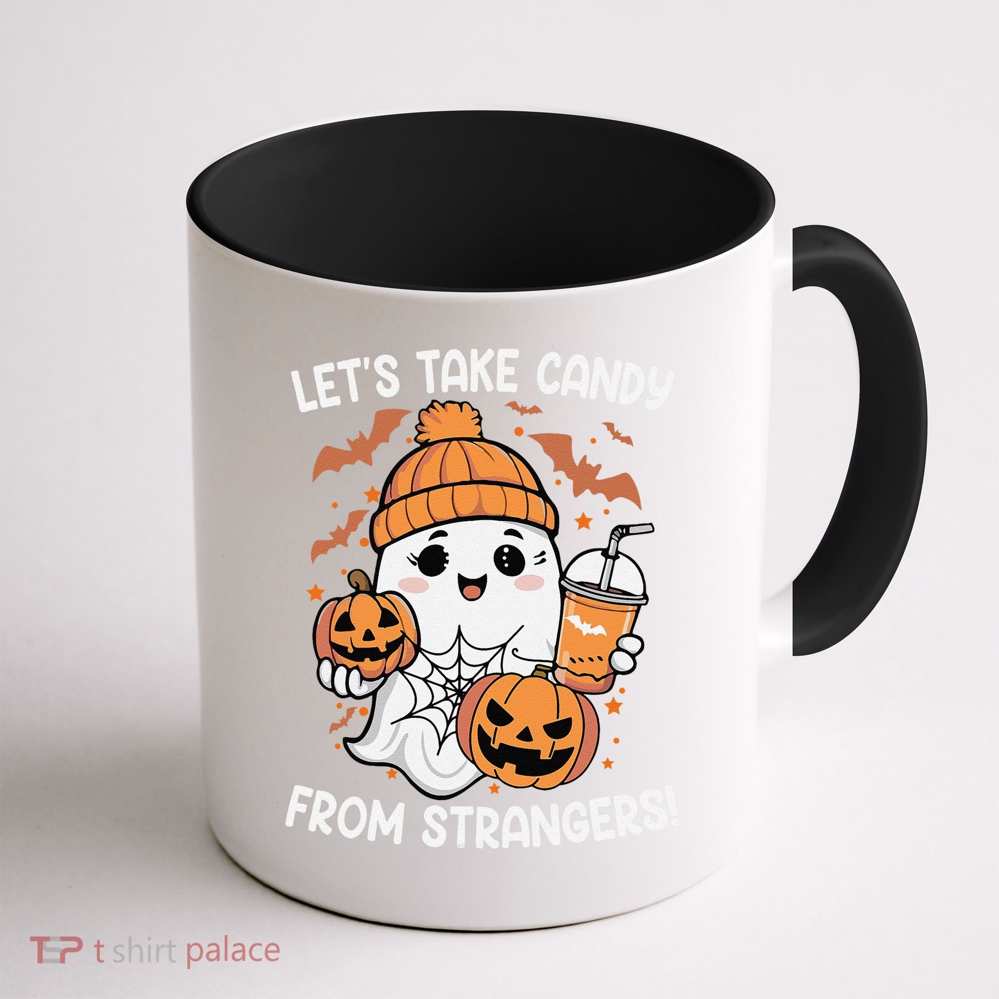 LetS Take Candy From Strangers Funny Halloween Coffee Mug