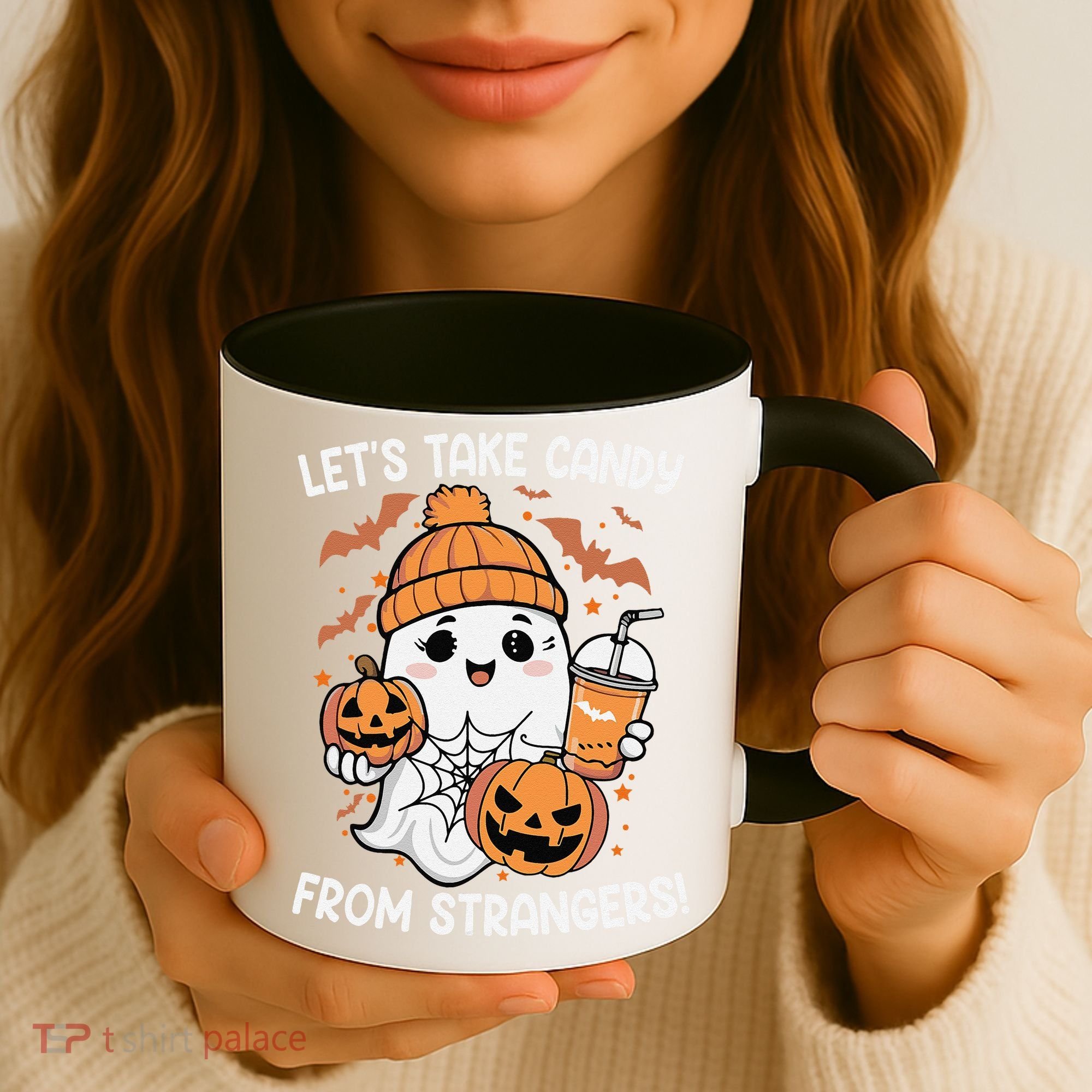 LetS Take Candy From Strangers Funny Halloween Coffee Mug