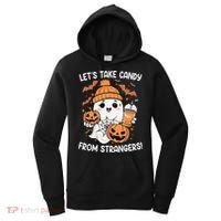 LetS Take Candy From Strangers Funny Halloween Women's Hoodie thumb 0