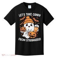 LetS Take Candy From Strangers Funny Halloween Kids T-Shirt thumb 0