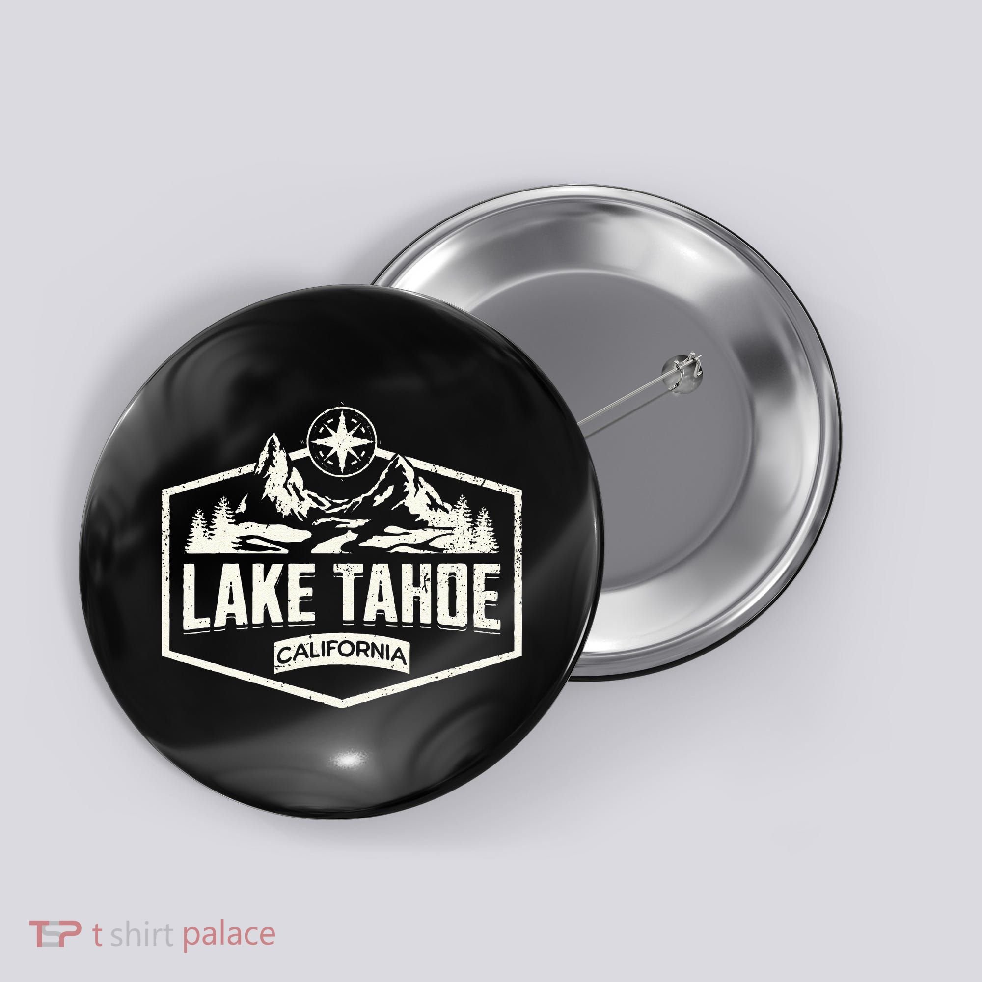 Lake Tahoe California Button