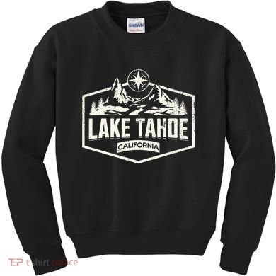 Lake Tahoe California Kids Sweatshirt