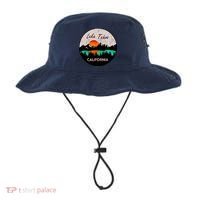 Lake Tahoe California Republic Skiing Ski Lake Boat Bucket Hat thumb 0