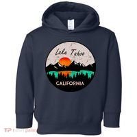 Lake Tahoe California Republic Skiing Ski Lake Boat Toddler Hoodie thumb 0