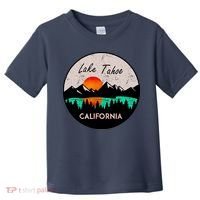 Lake Tahoe California Republic Skiing Ski Lake Boat Toddler T-Shirt thumb 0