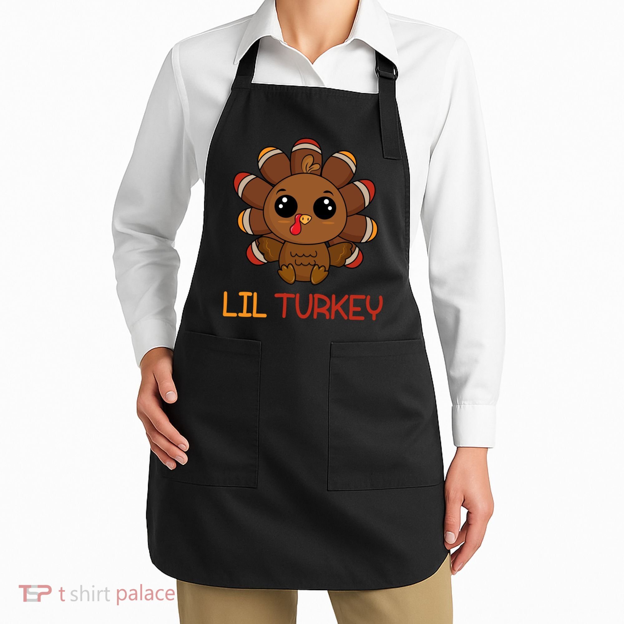 Lil Turkey Cute Thanksgiving Apron