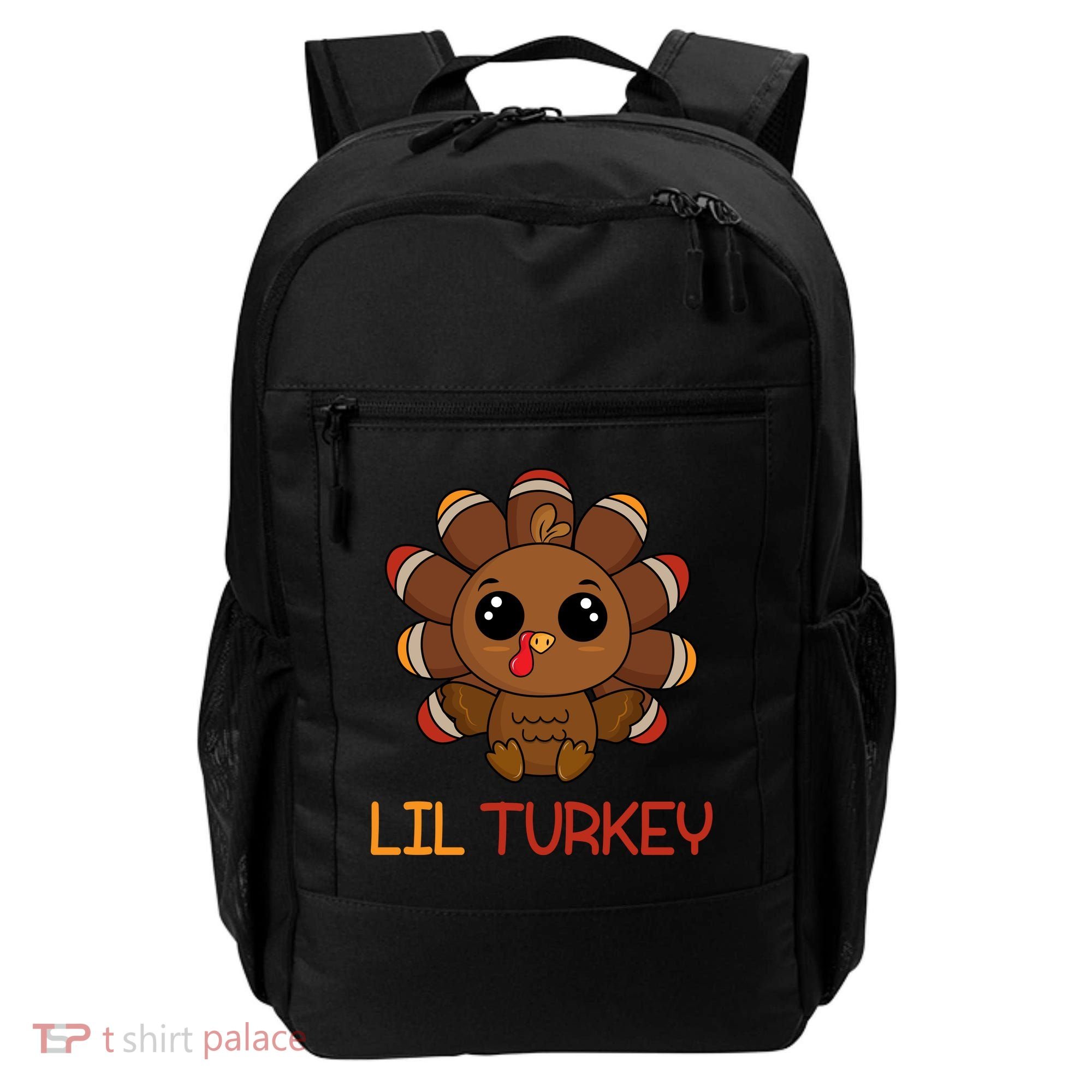 Lil Turkey Cute Thanksgiving Backpack