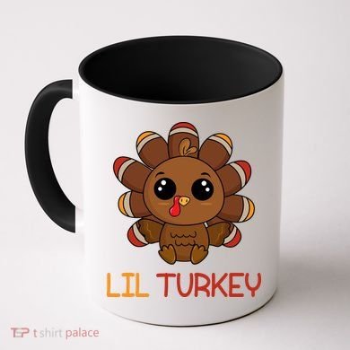 Lil Turkey Cute Thanksgiving Coffee Mug