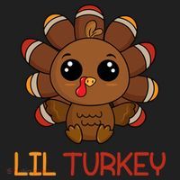 Lil Turkey Cute Thanksgiving Tumbler thumb 3