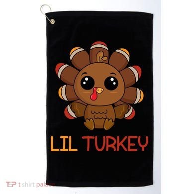Lil Turkey Cute Thanksgiving Golf Towel