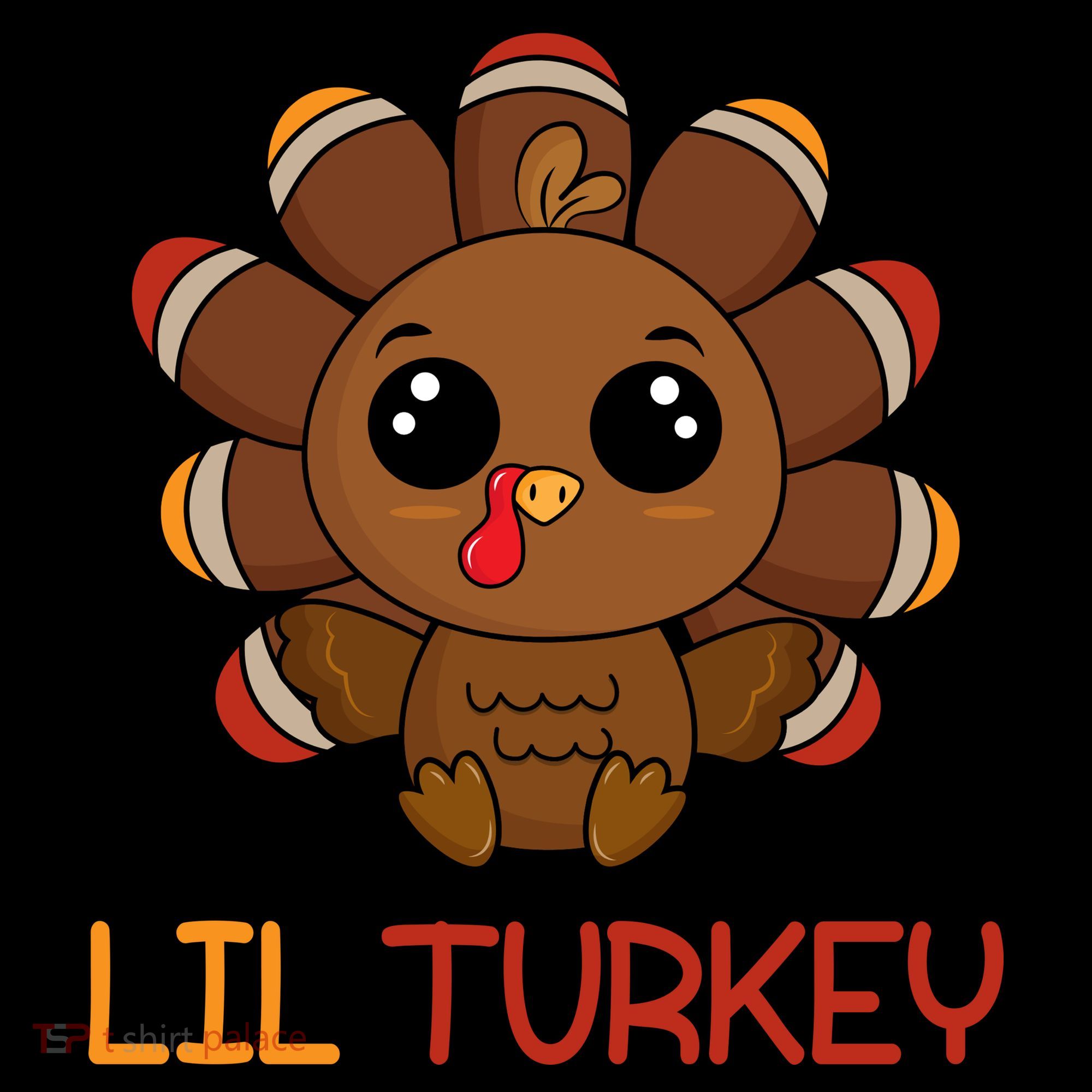 Lil Turkey Cute Thanksgiving Visor