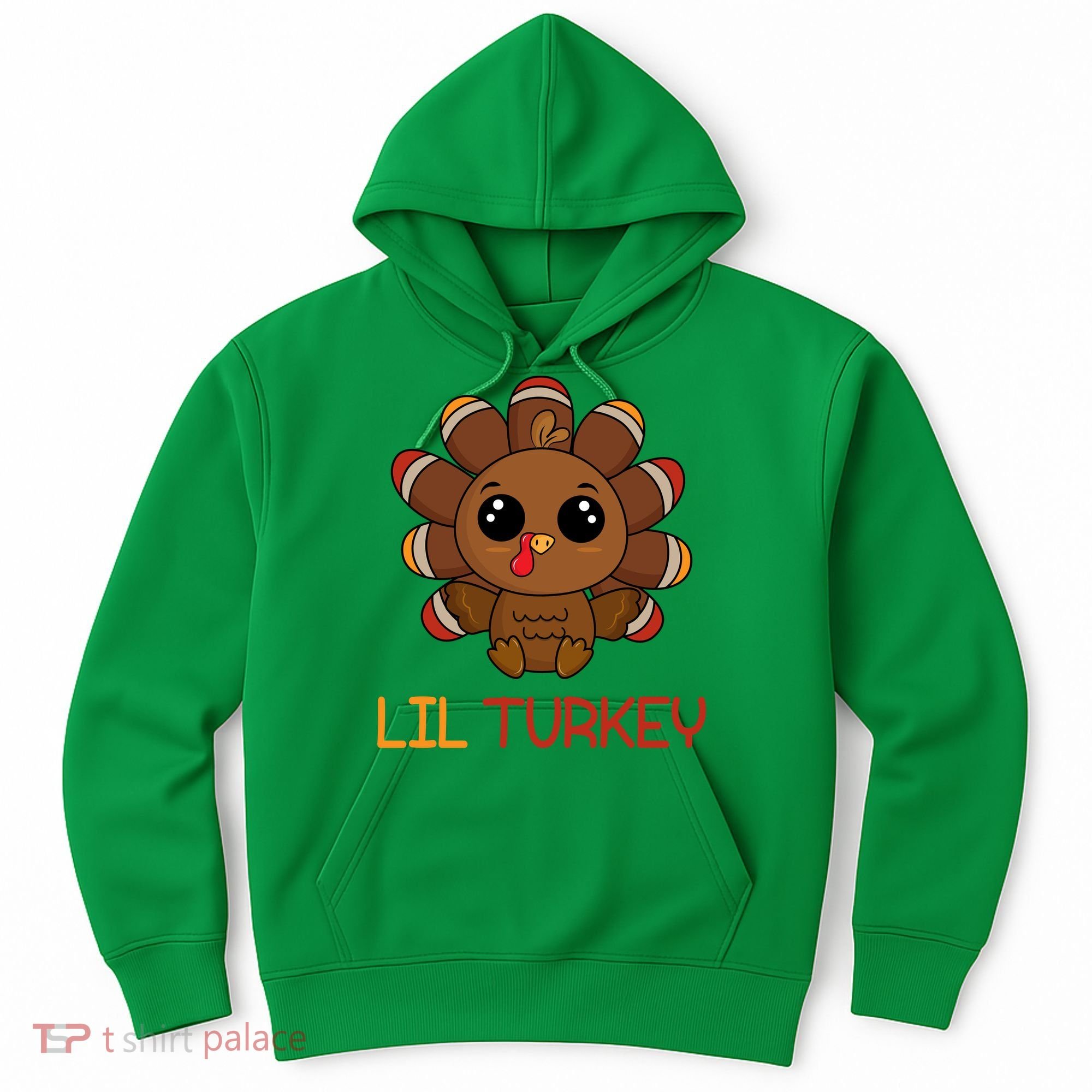 Lil Turkey Cute Thanksgiving Hoodie