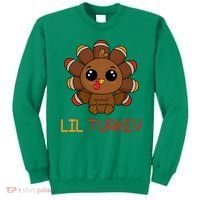Lil Turkey Cute Thanksgiving Sweatshirt thumb 0