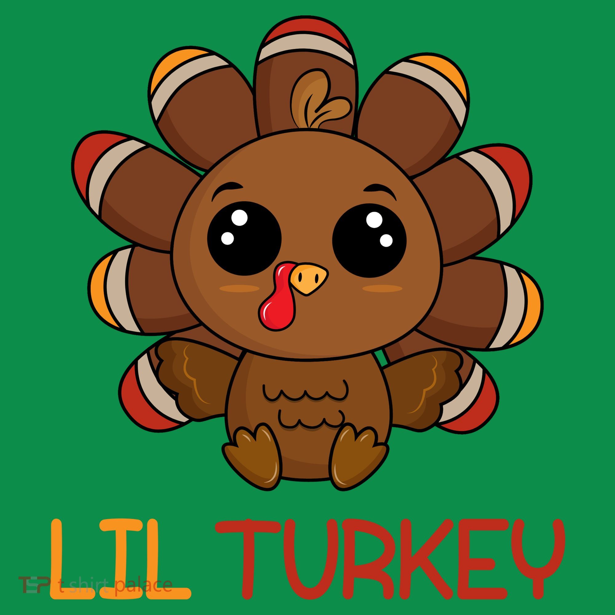 Lil Turkey Cute Thanksgiving Sweatshirt