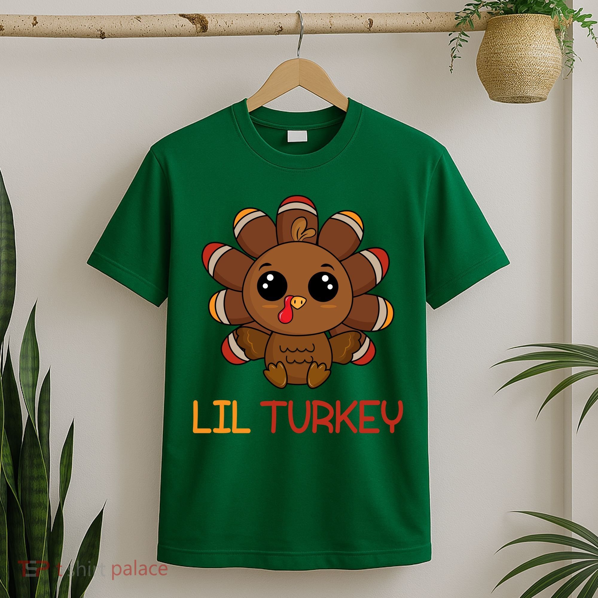 Lil Turkey Cute Thanksgiving T-Shirt